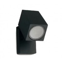 3A Lighting-SQUARE ADJUSTABLE WALL PILLAR LIGHT ST5021BK